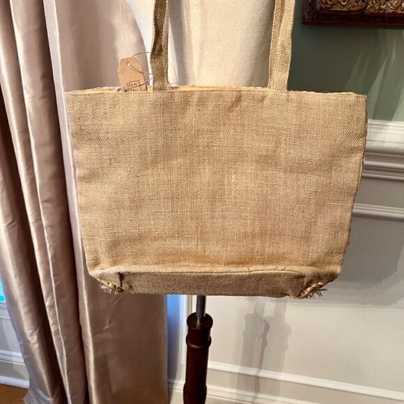 $149 NWT Salt + Umber ISLA Jute & Cowrie Shell Seashell Tote Bag‎ - Picture 4 of 5